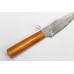 Dagger Damascus Handle Resin Knife Steel Sakela Handmade A684